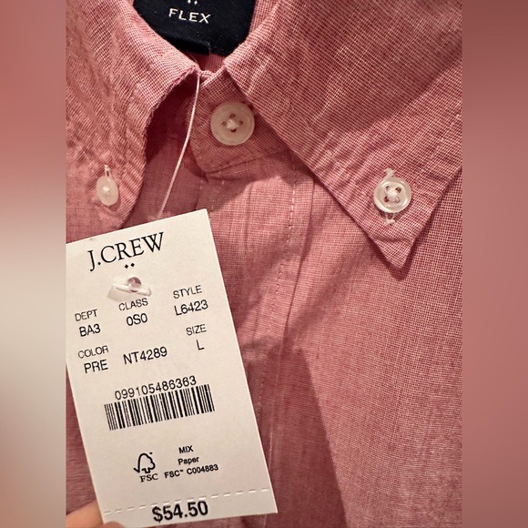 J. Crew Other - J. Crew Men's Casual Button Down in Rich Red